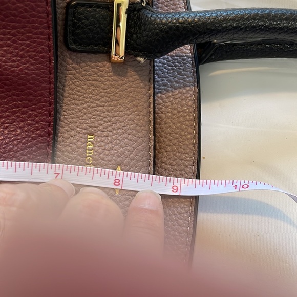 Nanette Lepore burgundy and mauve women’s pocketbook - Picture 9 of 11